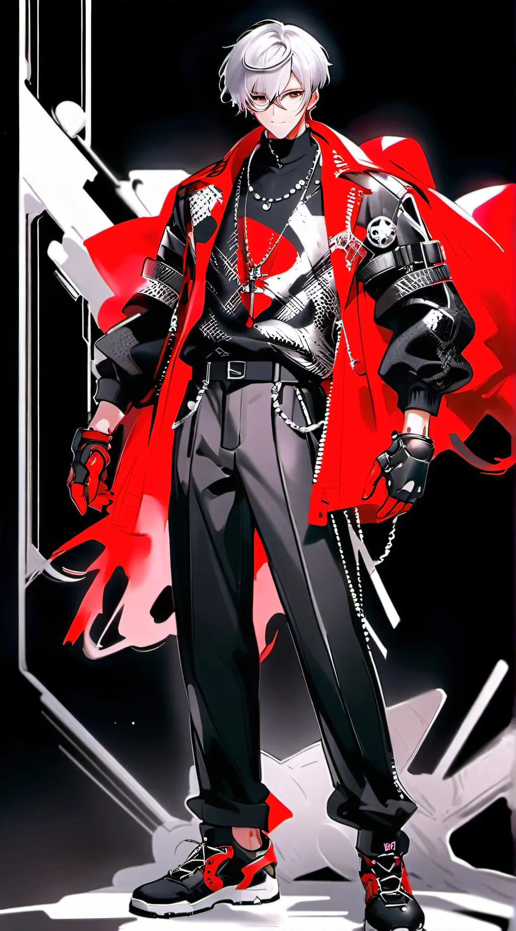 ai character: Titan Speakerman  background