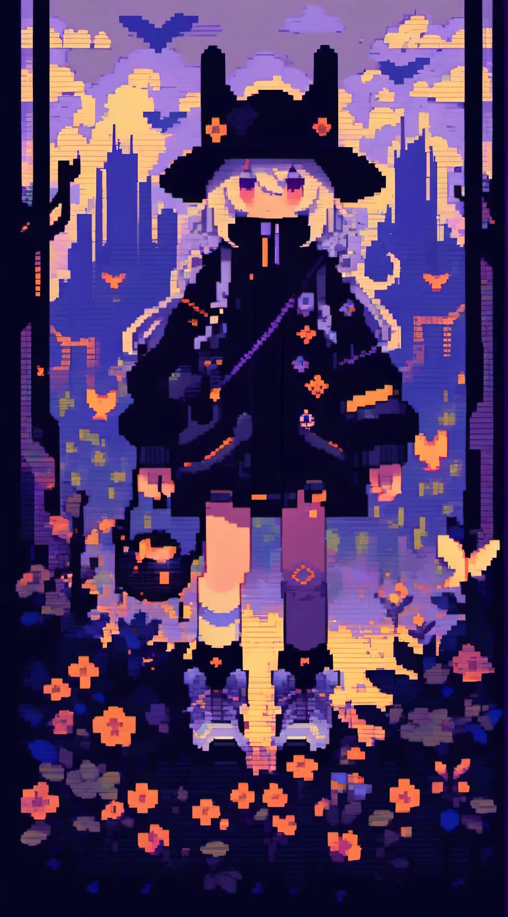 ai character: FPE scary house background