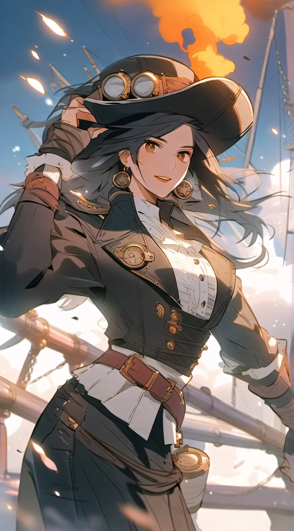 ai character: Aria Windspring background