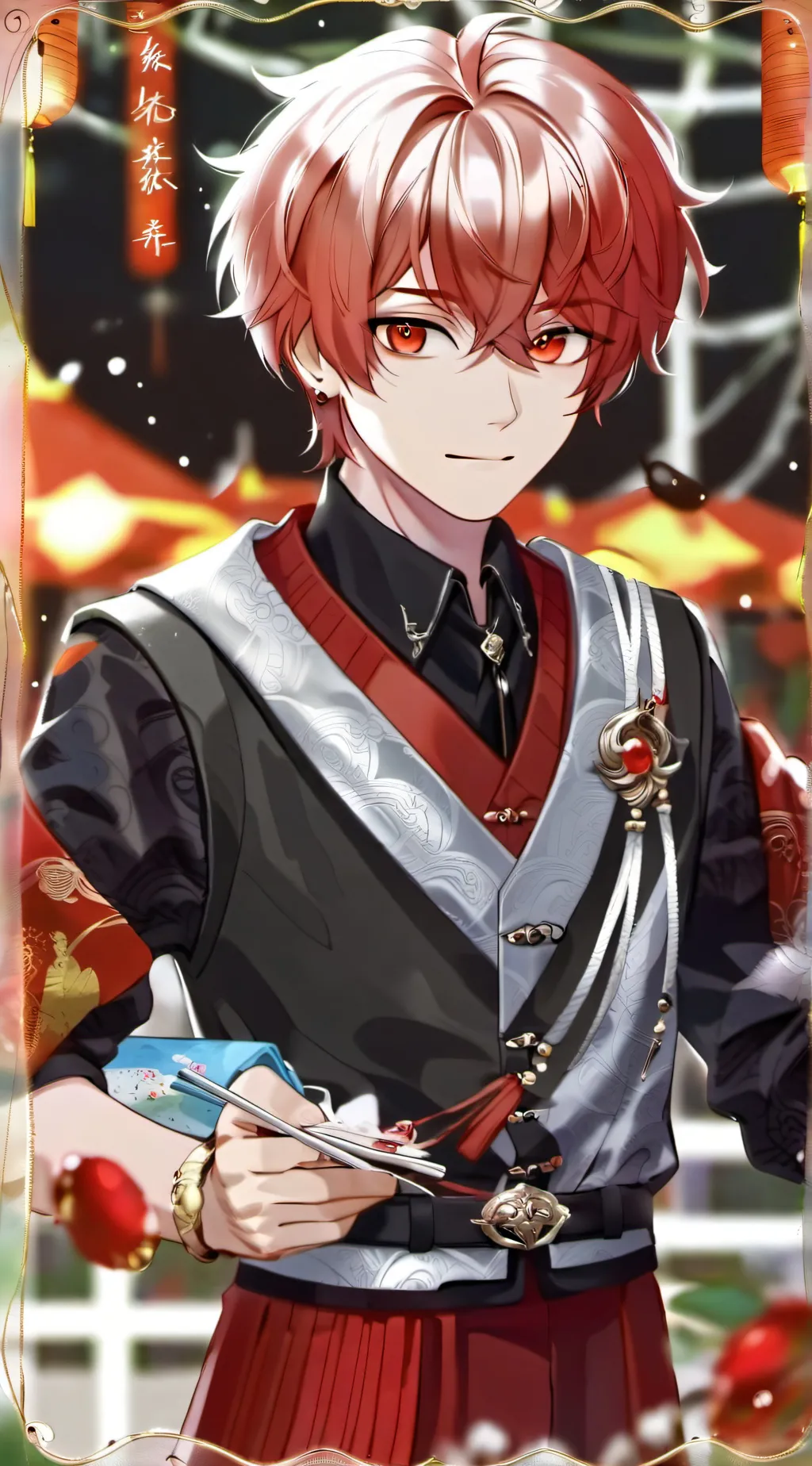 ai character: kirishima background