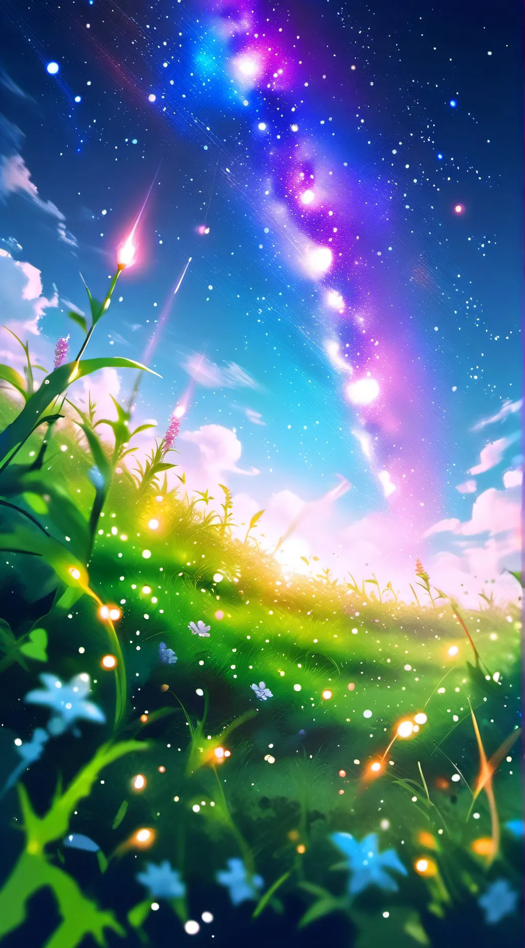 ai character: grass  background