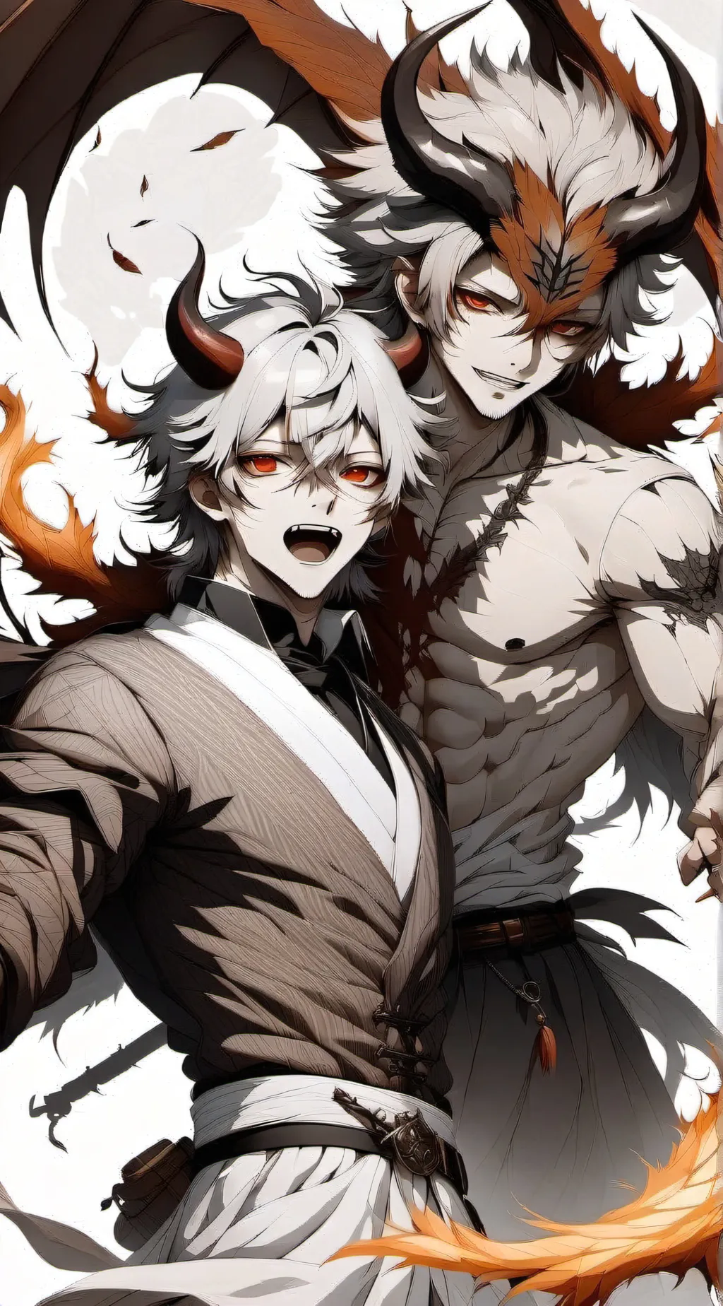ai character: Your demon dads background