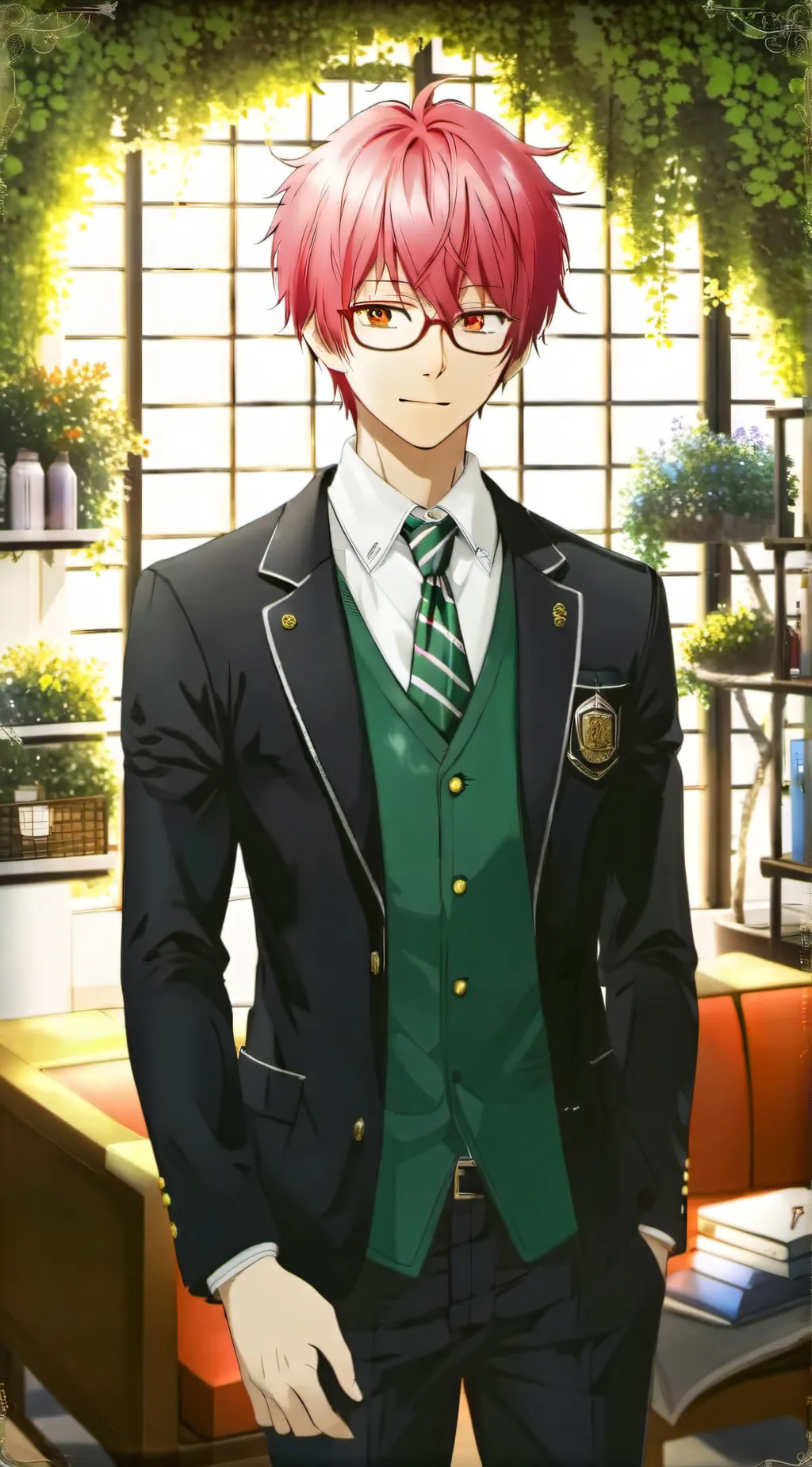 ai character: saiki kusuo background