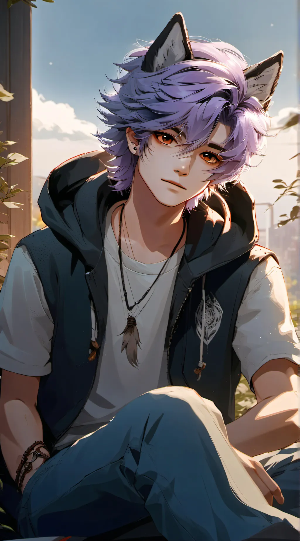 ai character: ben background