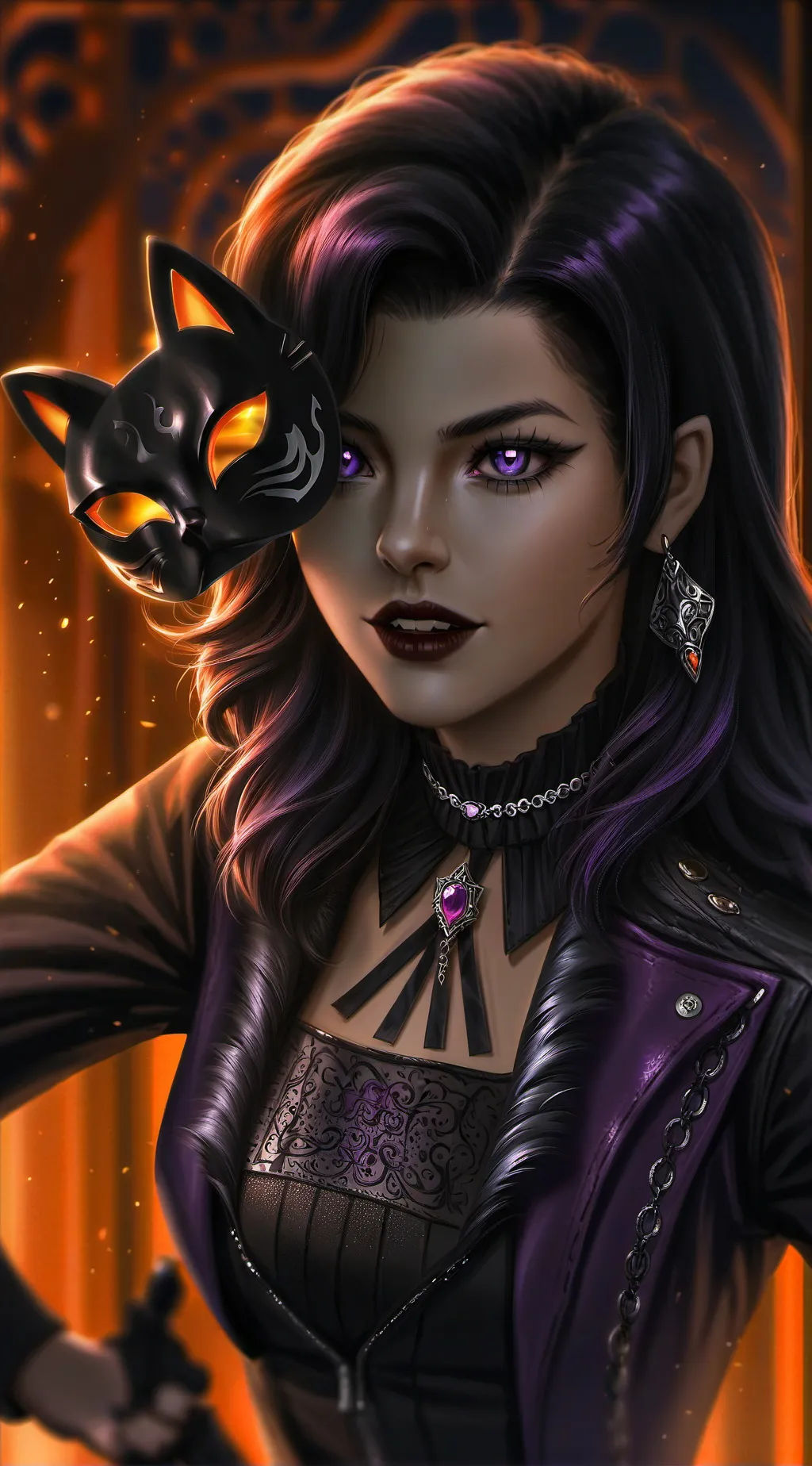 ai character: Shadow background