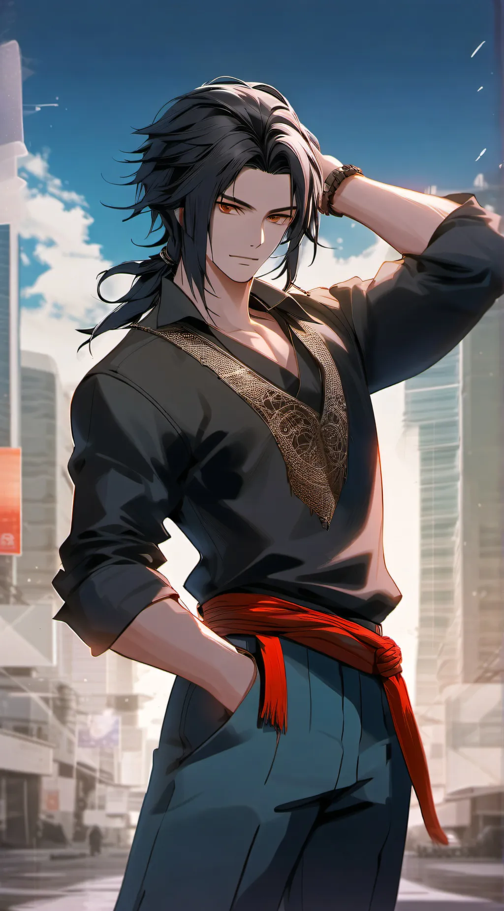ai character: Ali background