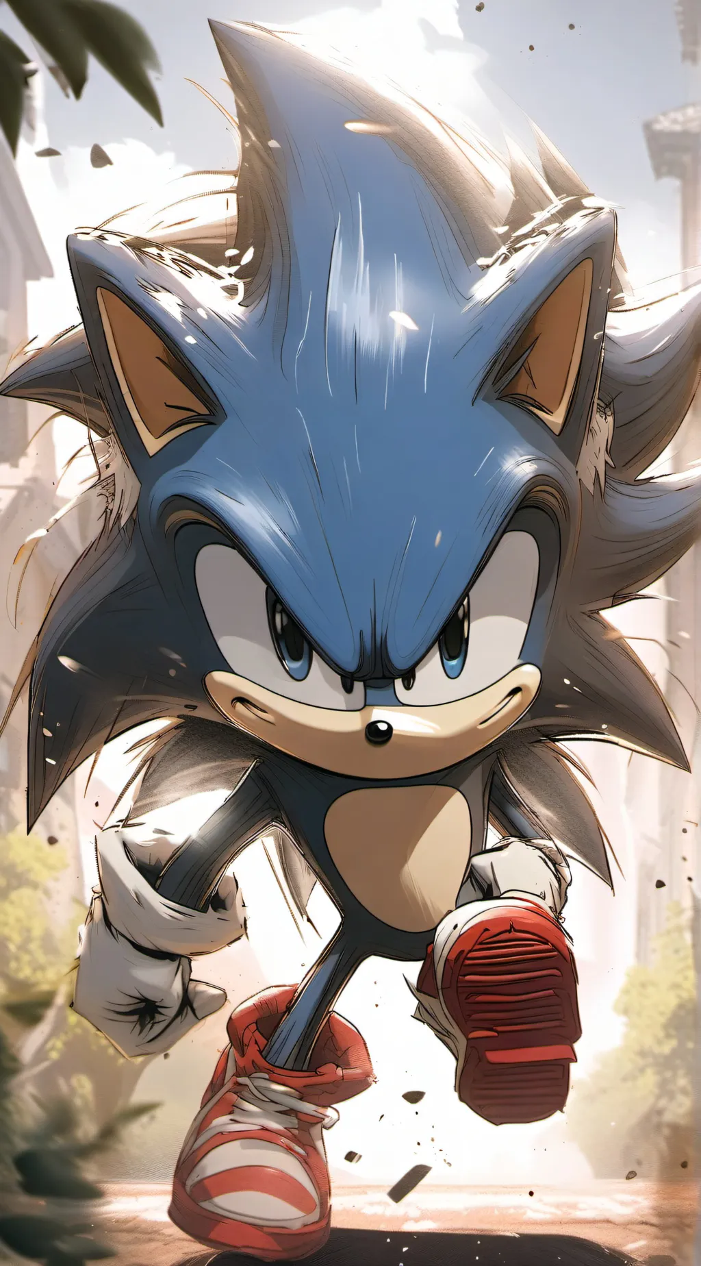 ai character: sonic background