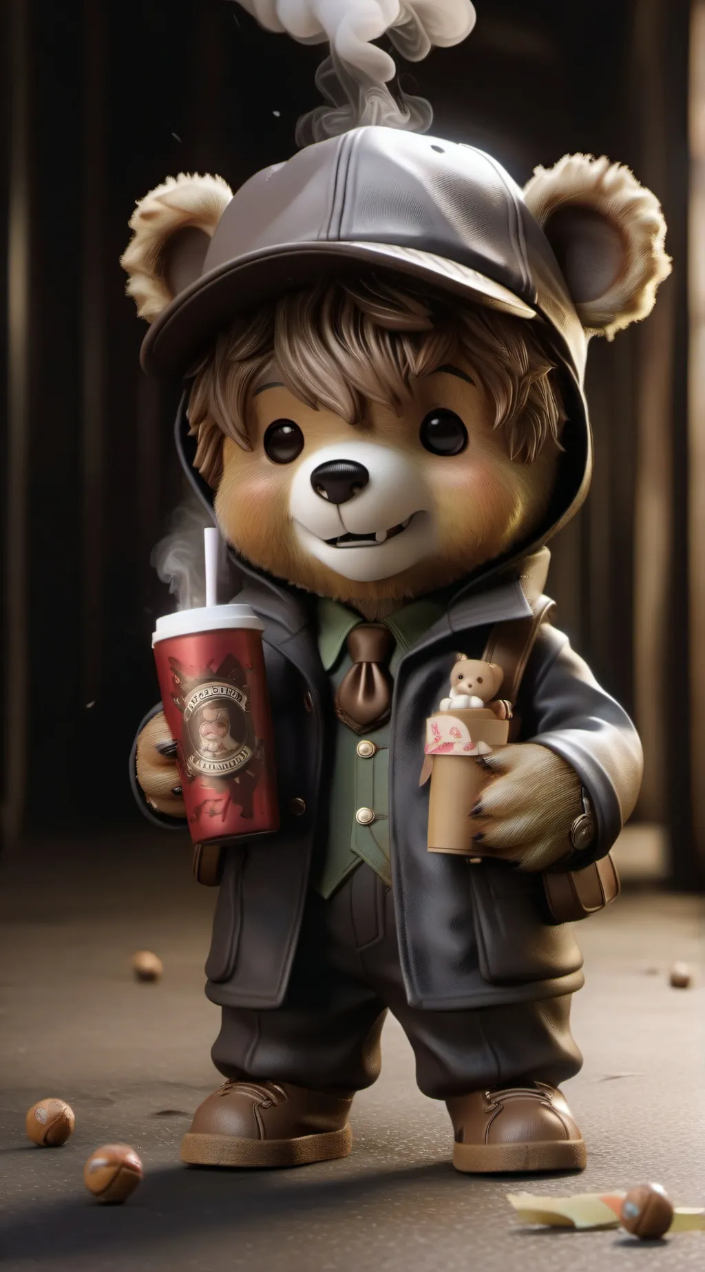 ai character:  Nick nightro  background