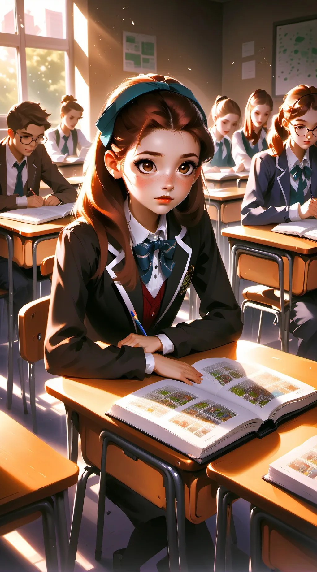 ai character: Nina background