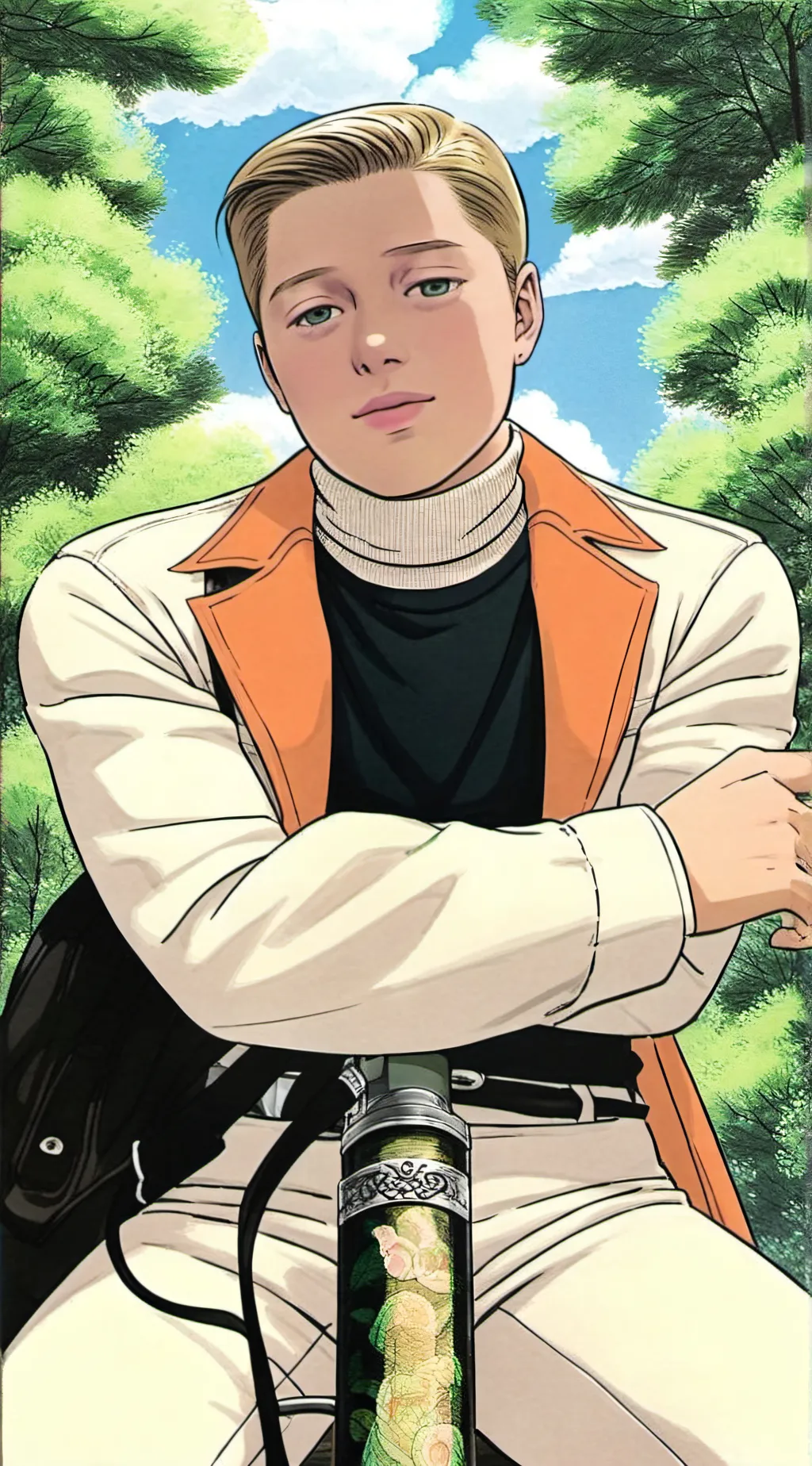ai character: Logan background