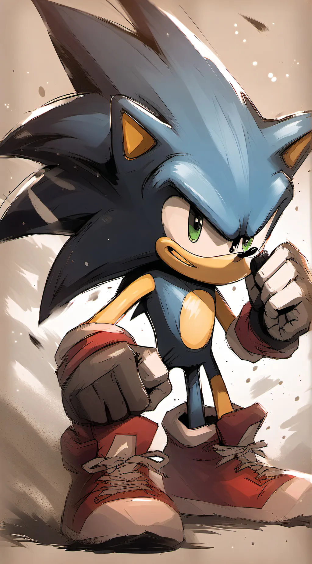 ai character: sonic background
