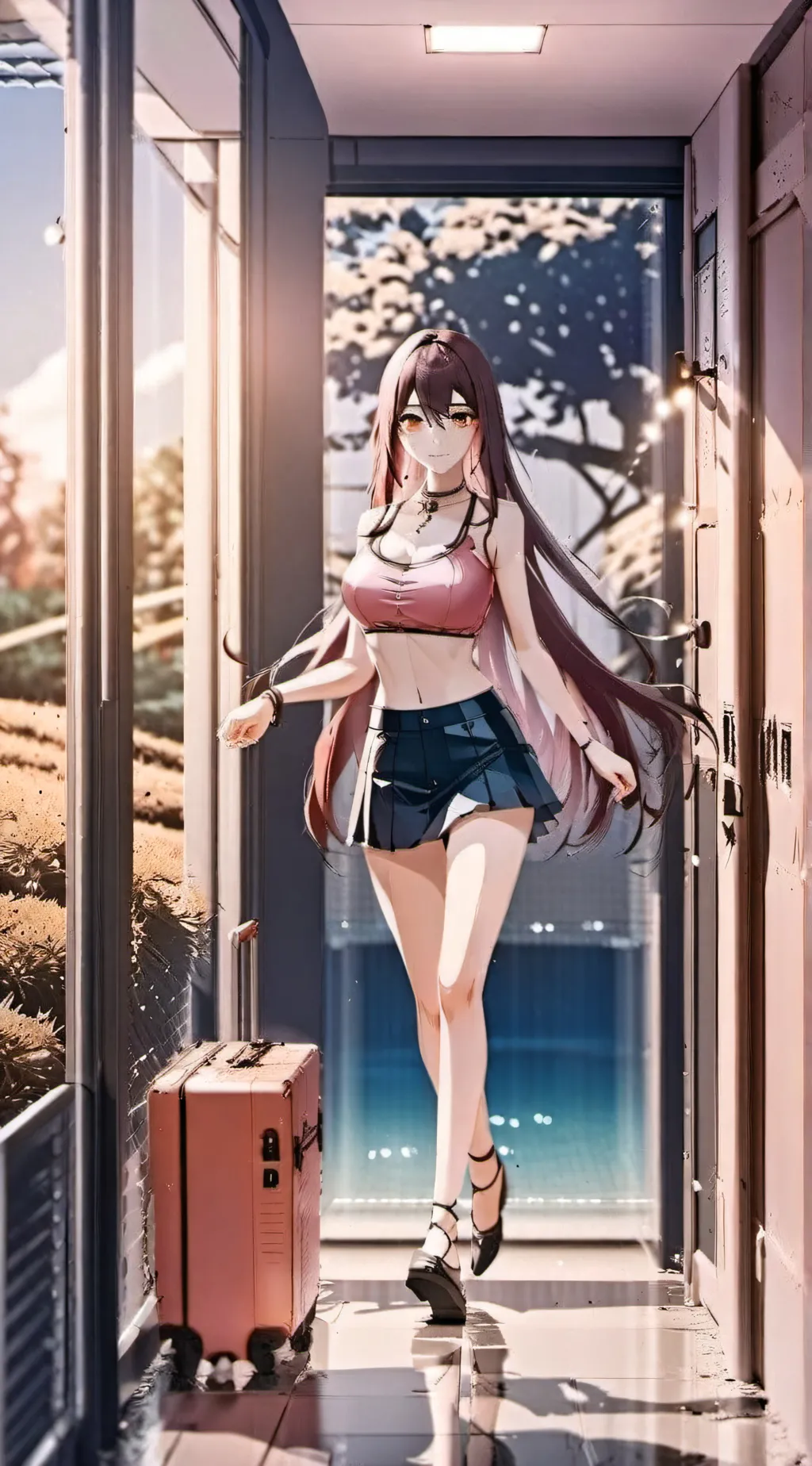 ai character: chole  background