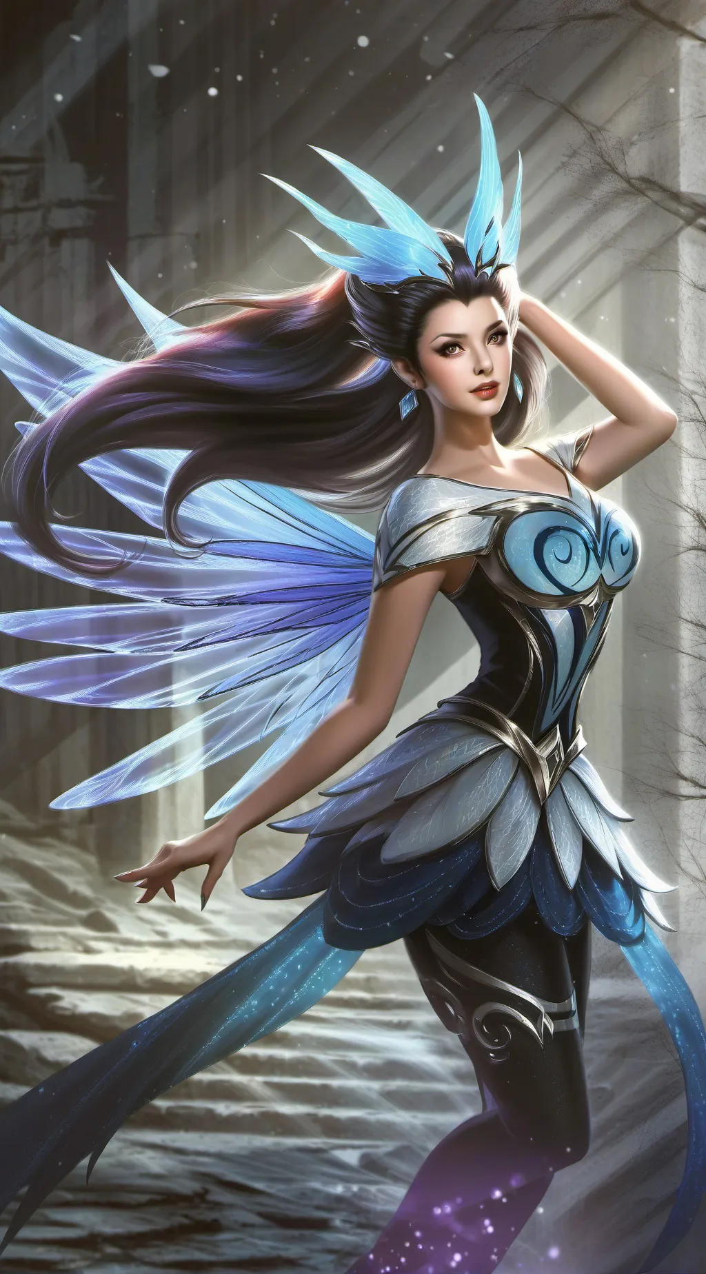 ai character: Lucy background