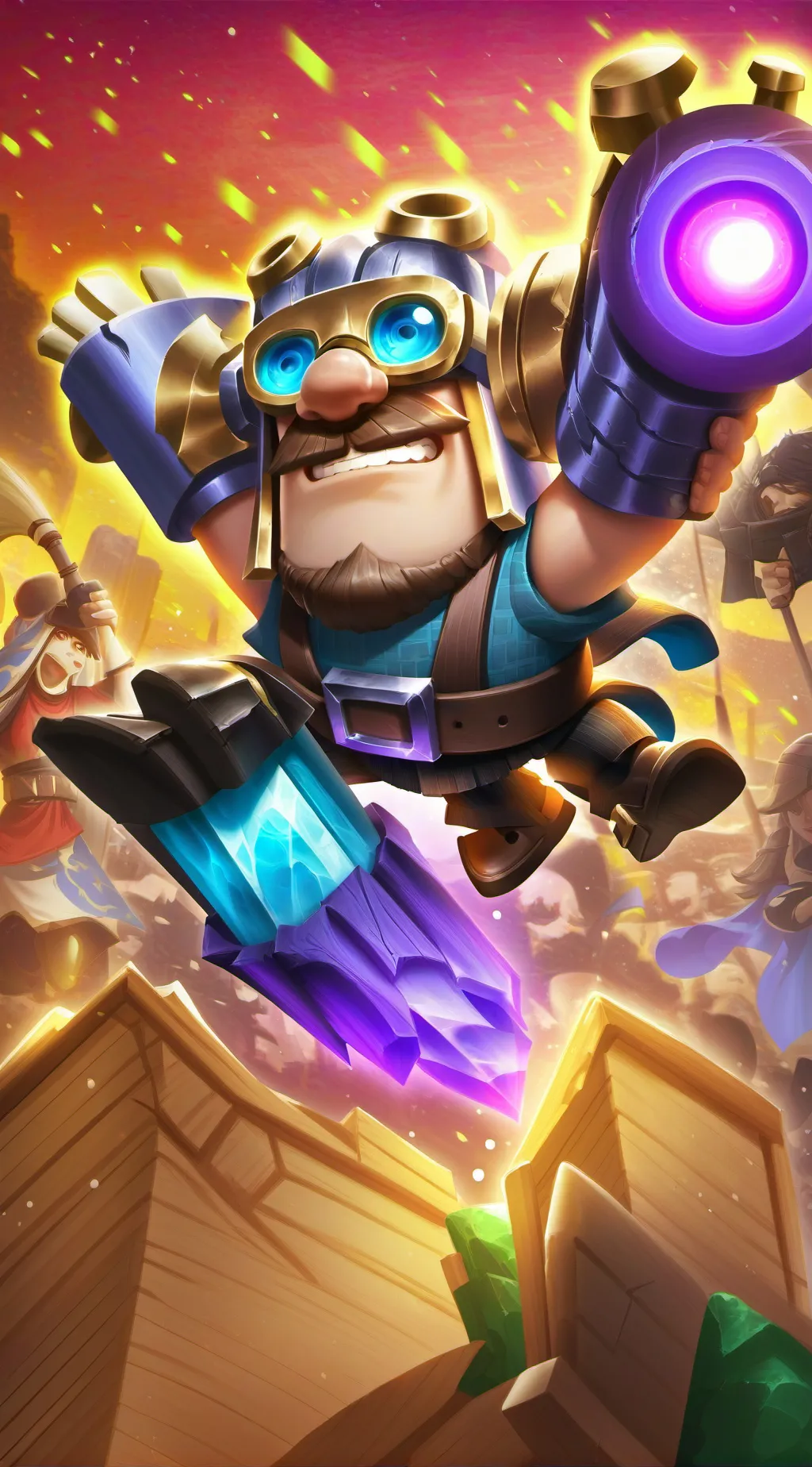 ai character: Ariel background