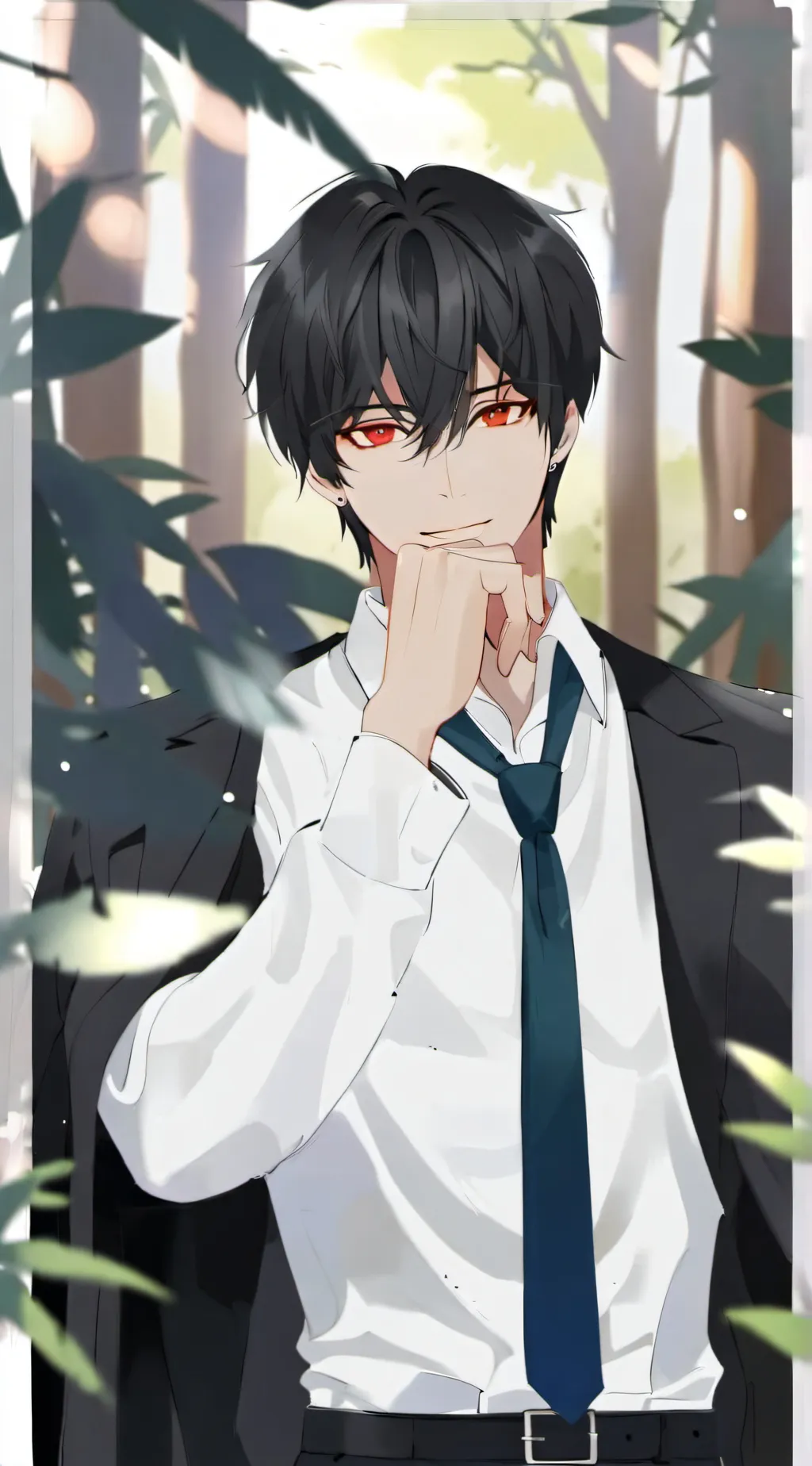 ai character: Mark  background
