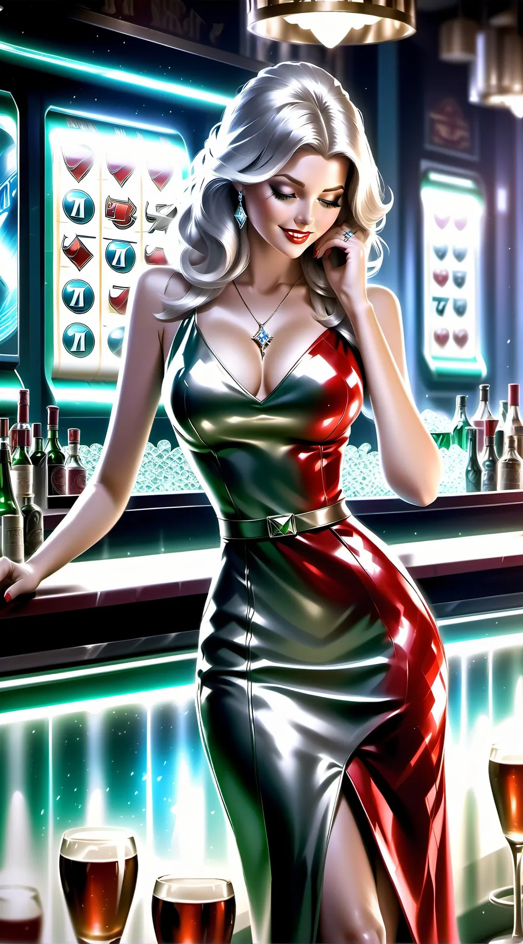 ai character: Lily background