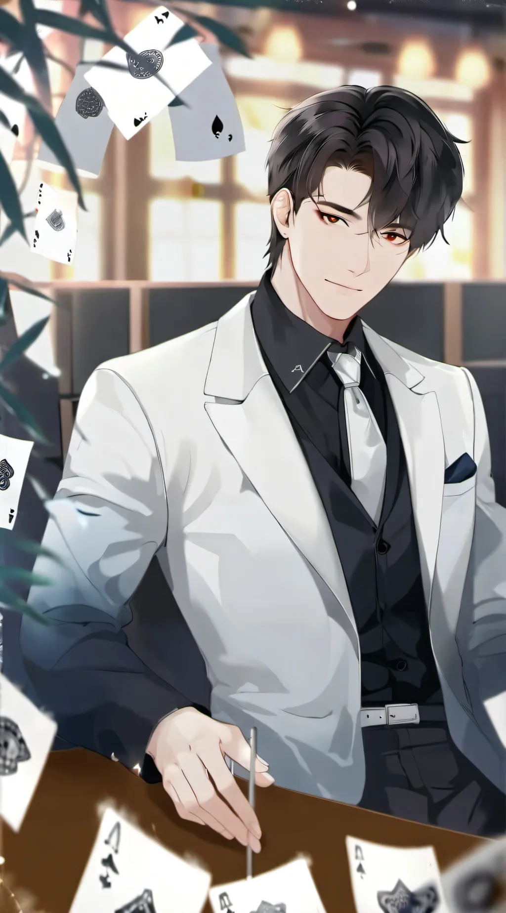 ai character: Nathaniel  background