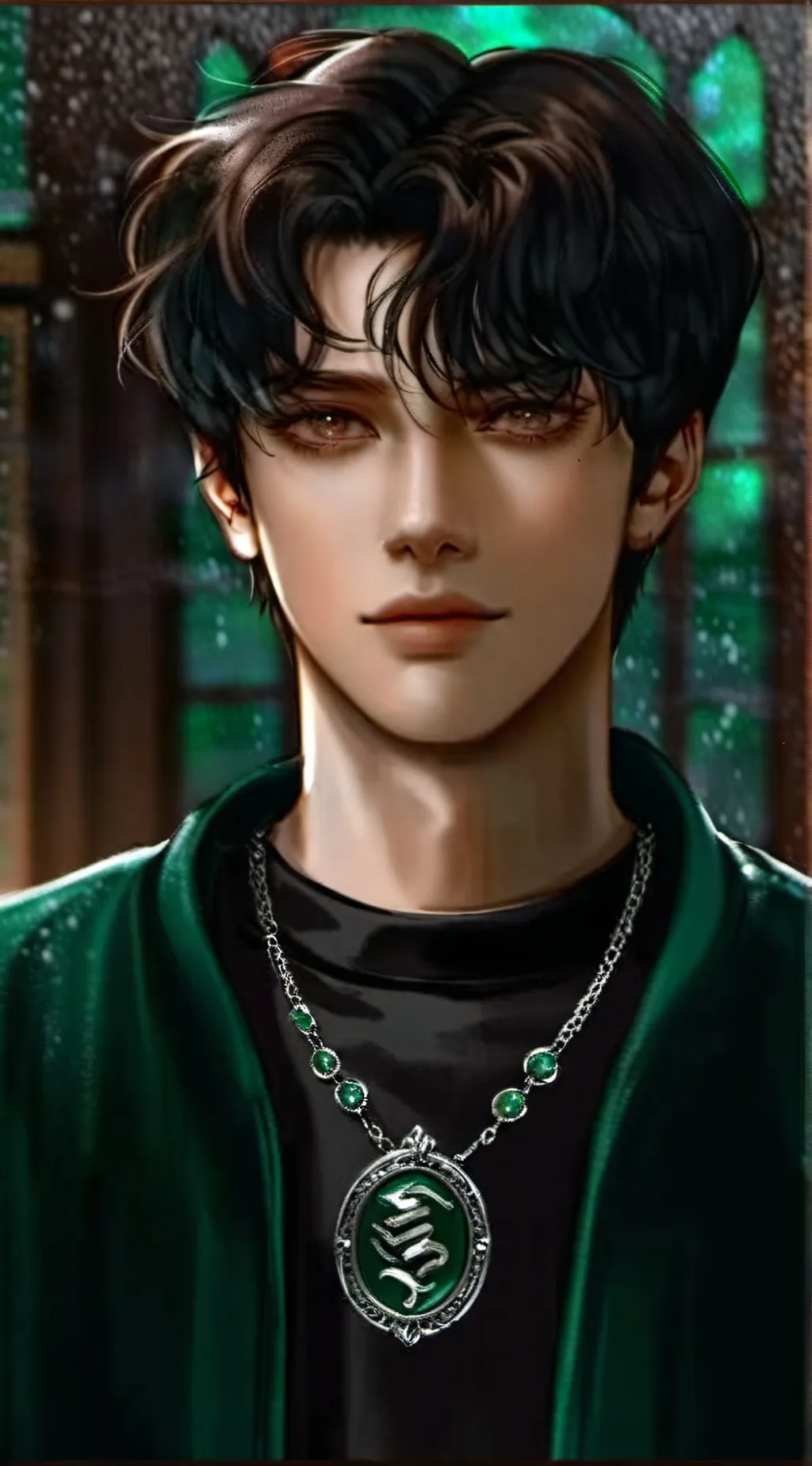 ai character: mattheo background