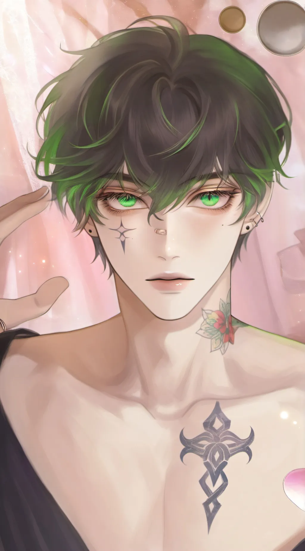 ai character: Vine background