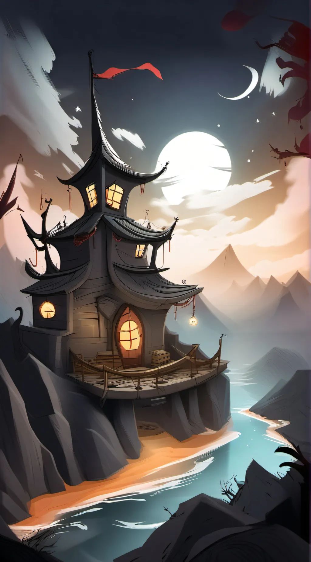 ai character: boys night out background