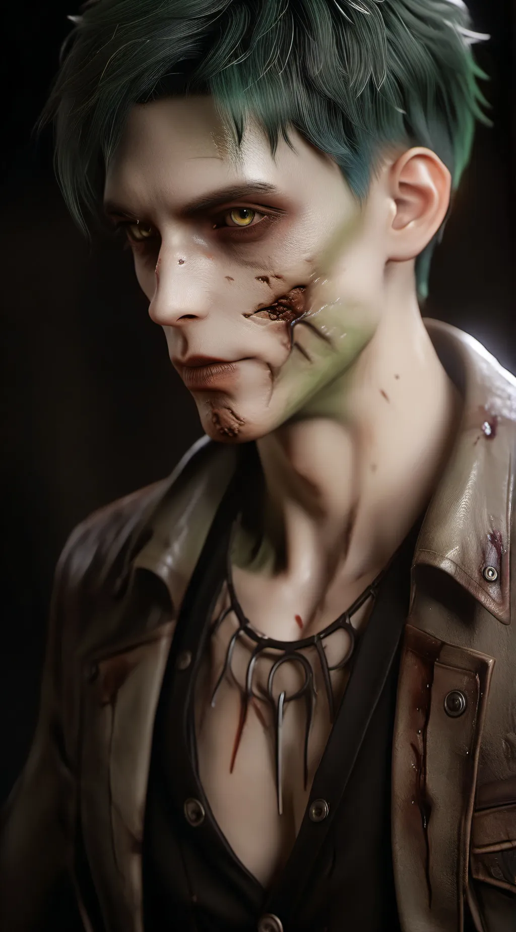 ai character: Sebastian  background