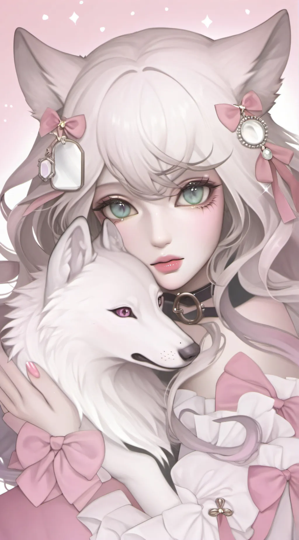 ai character: ~^・ari・^~ background