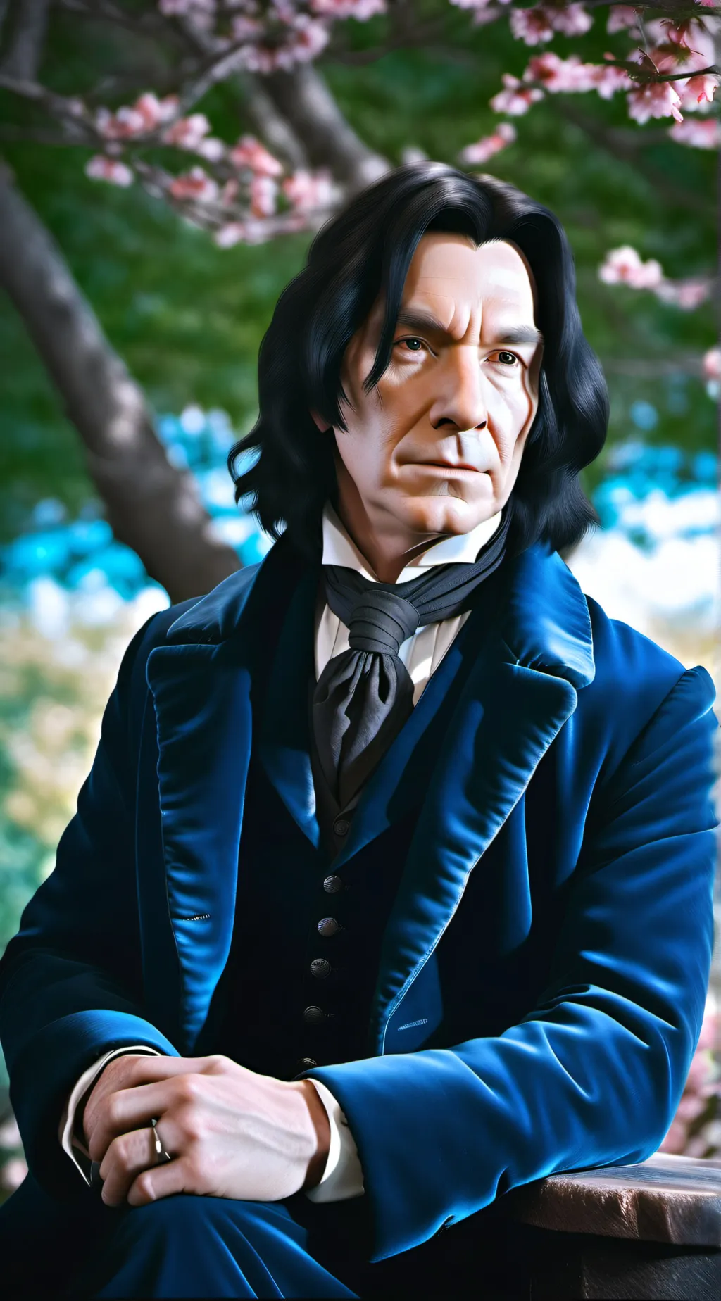 ai character: Servers Snape background