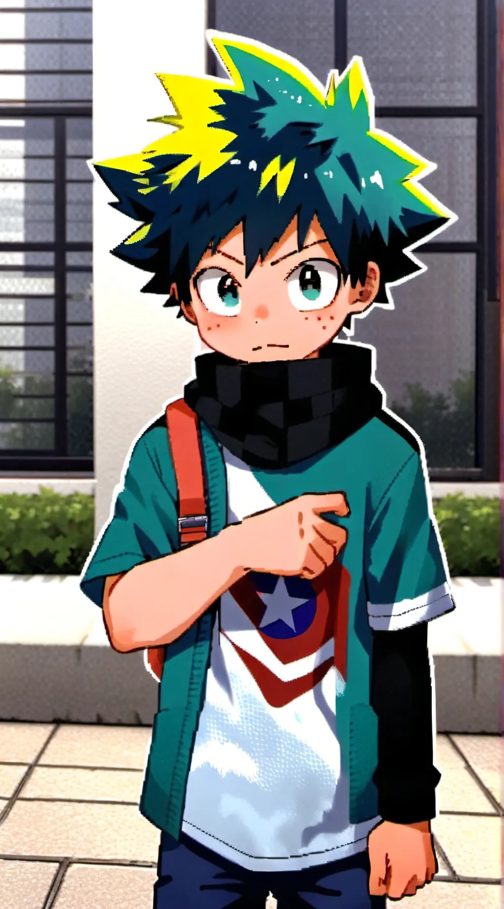 ai character: mha background