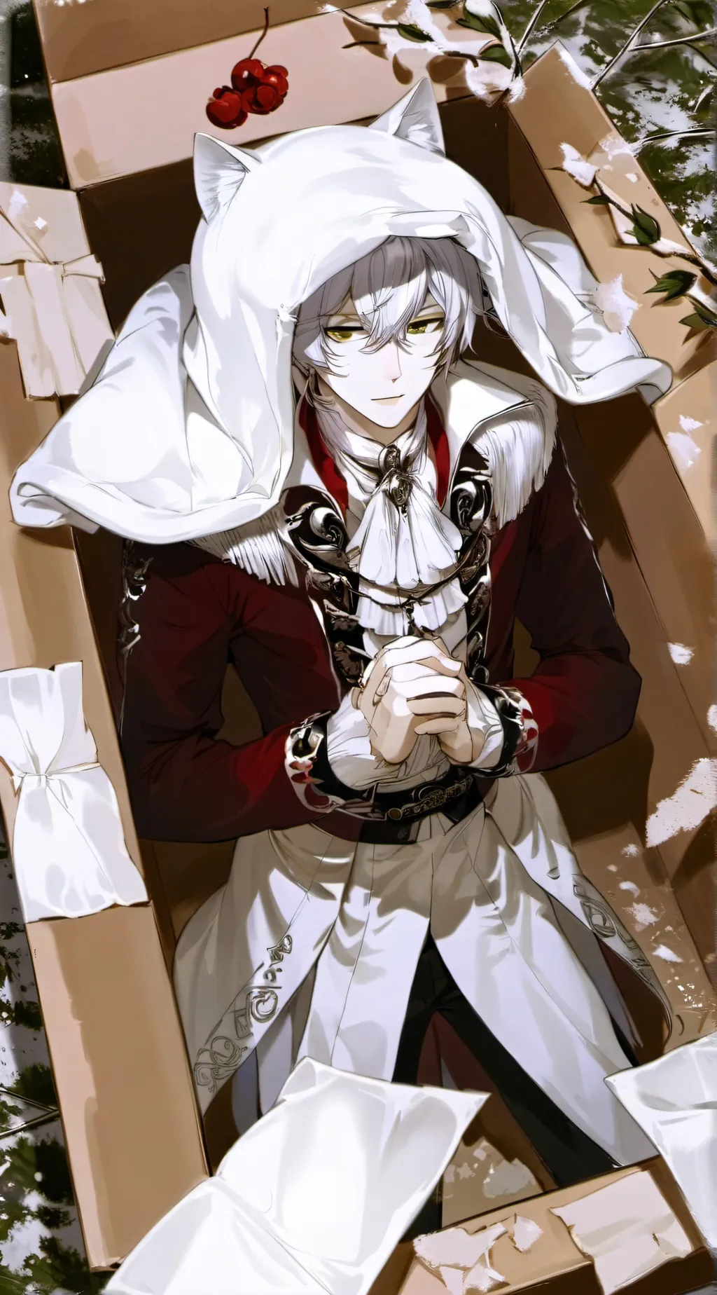 ai character: Nameless cat background