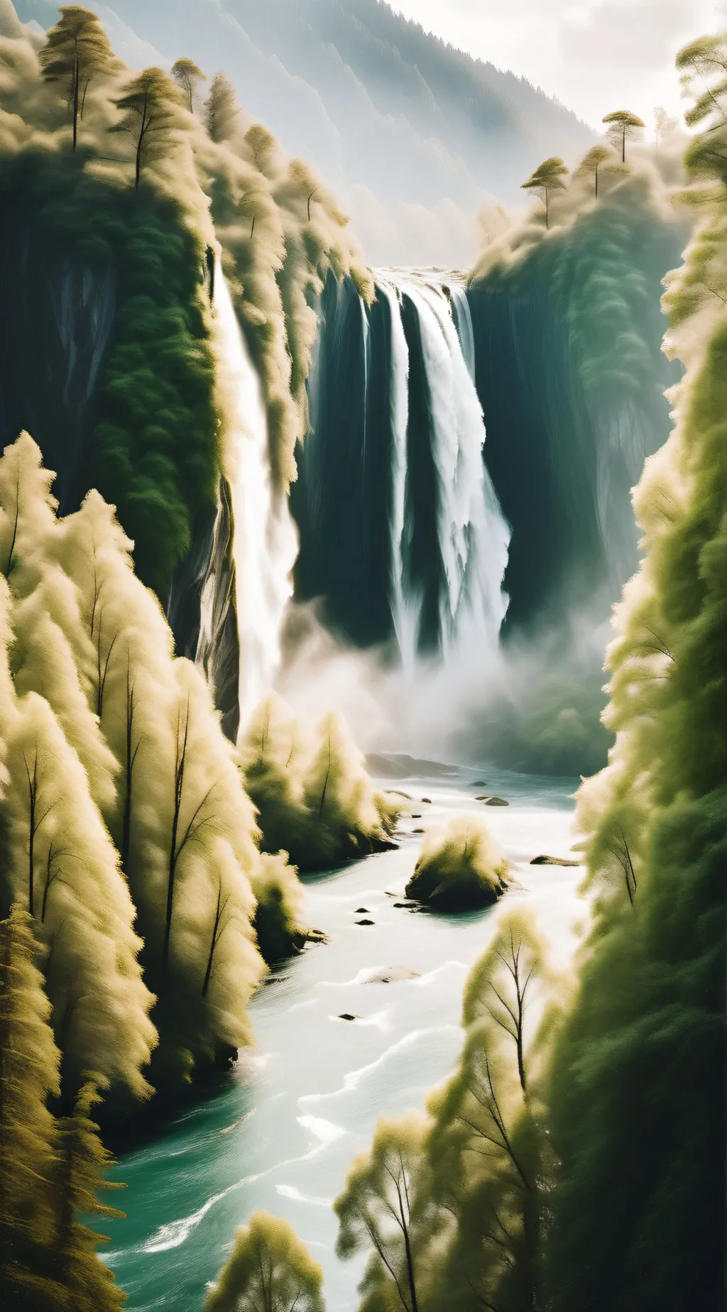 ai character: Smiling Critters background