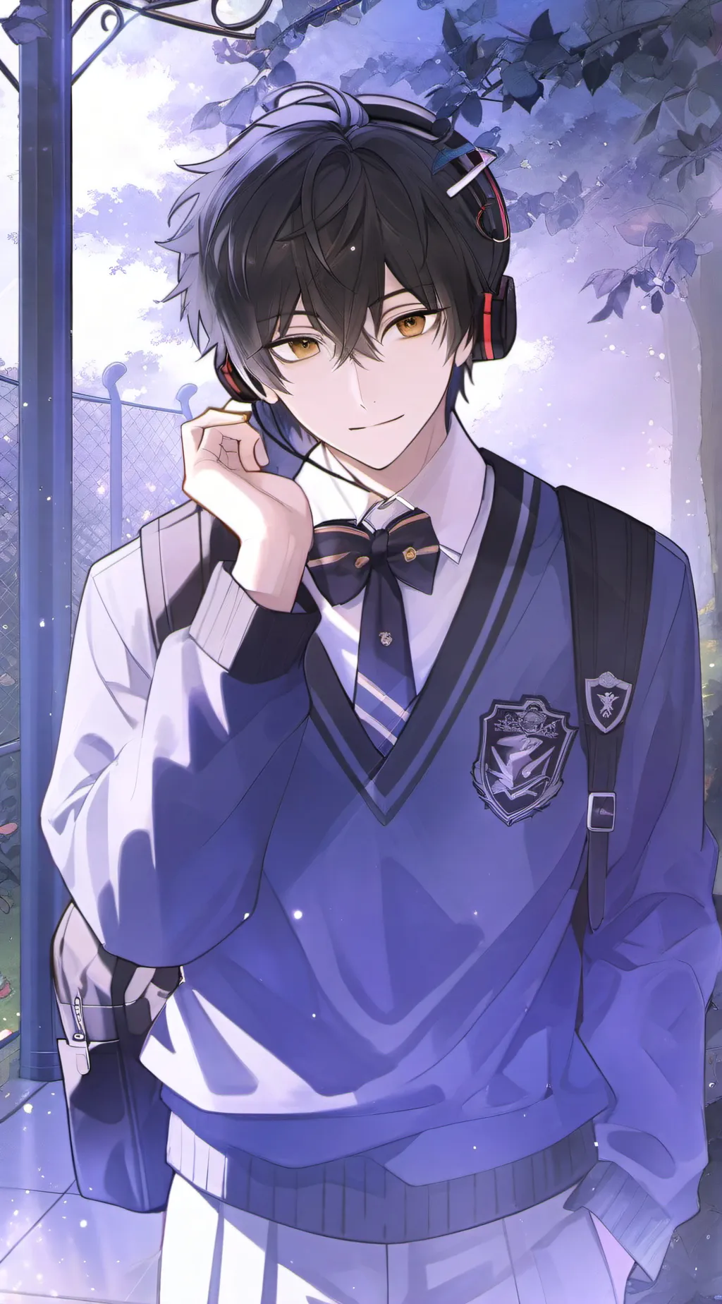 ai character:  ☆  𝘼 𝙎 𝙃  ☆ background