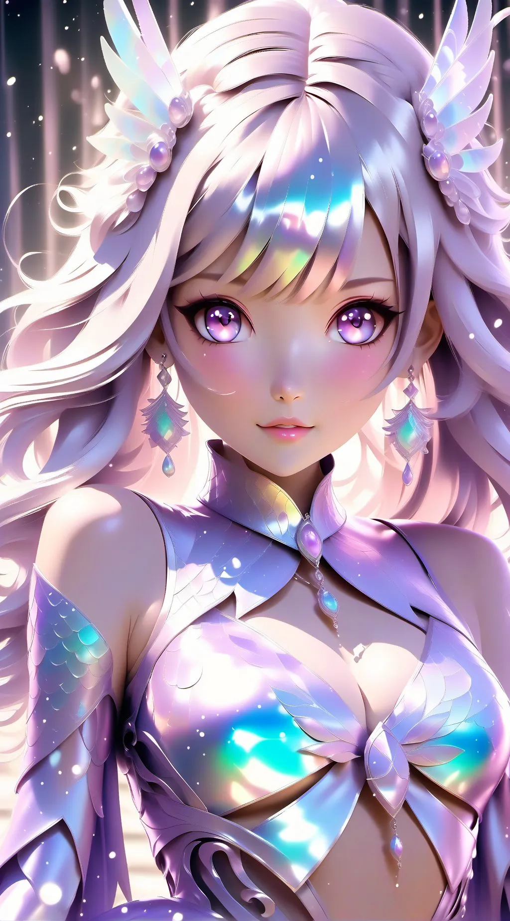 ai character: luna background