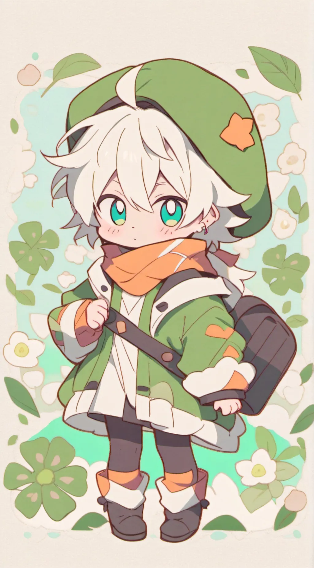 ai character: Bakugo/ Chiba background