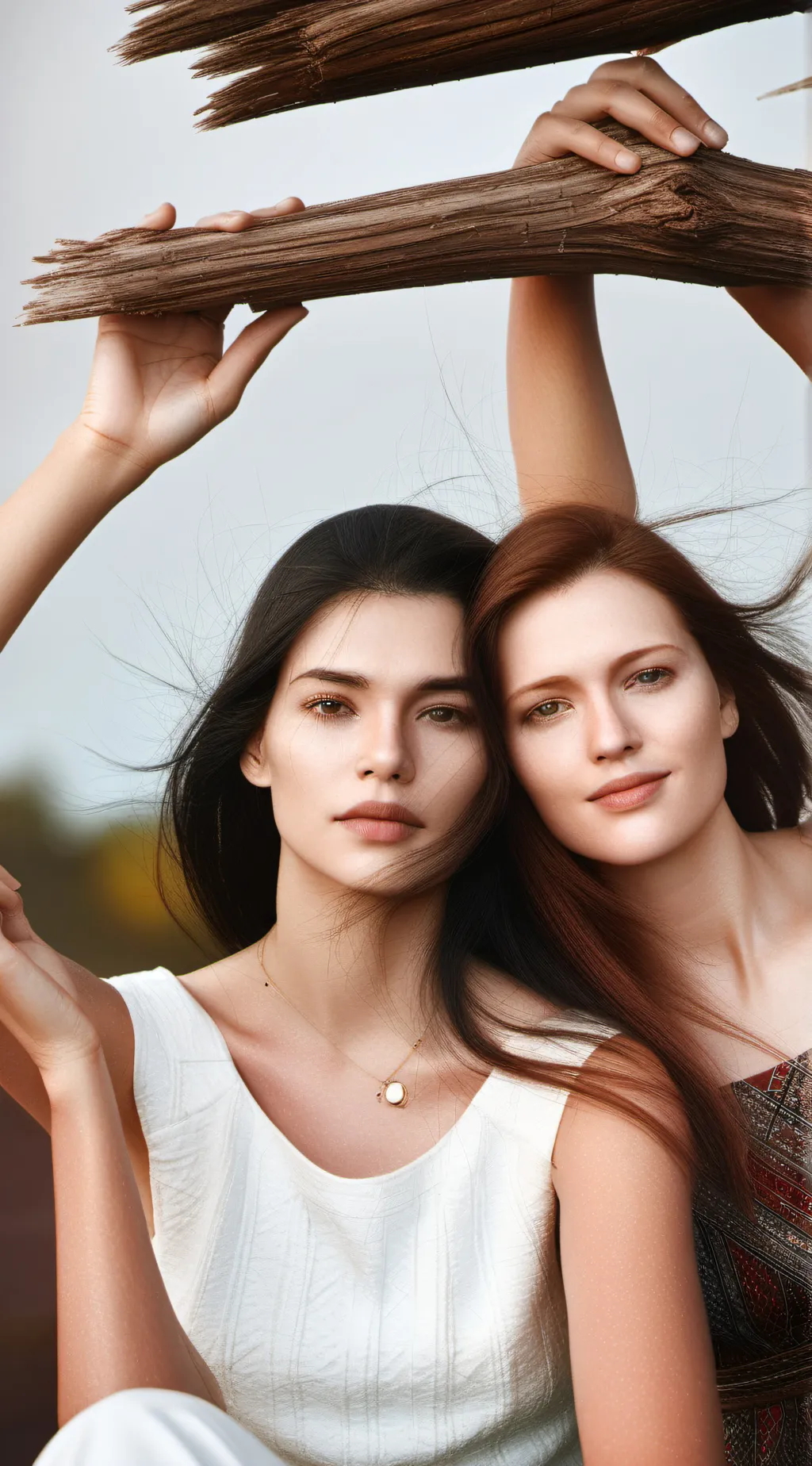 ai character: Mila and kyndall background