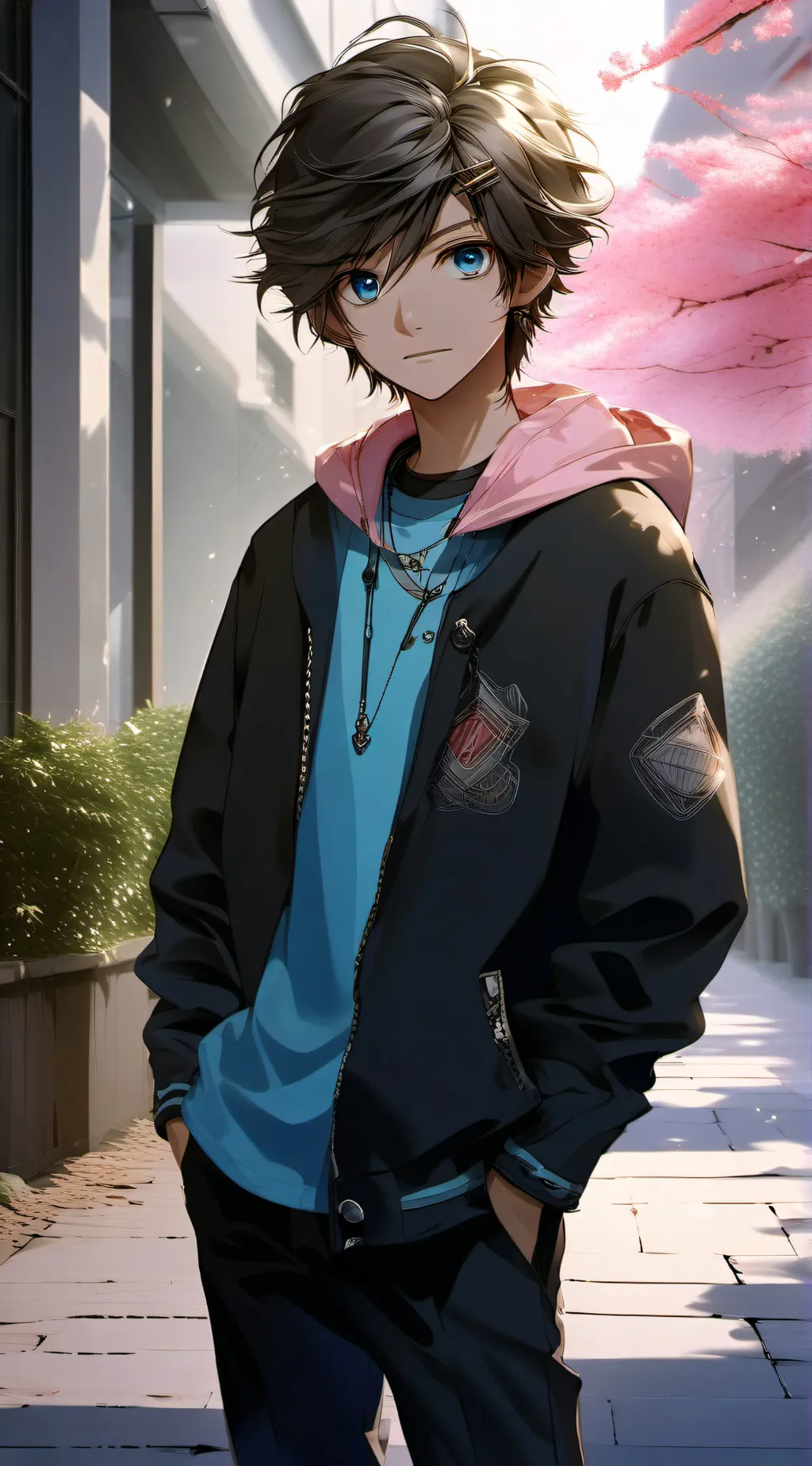 ai character: Muichiro Tokito  background