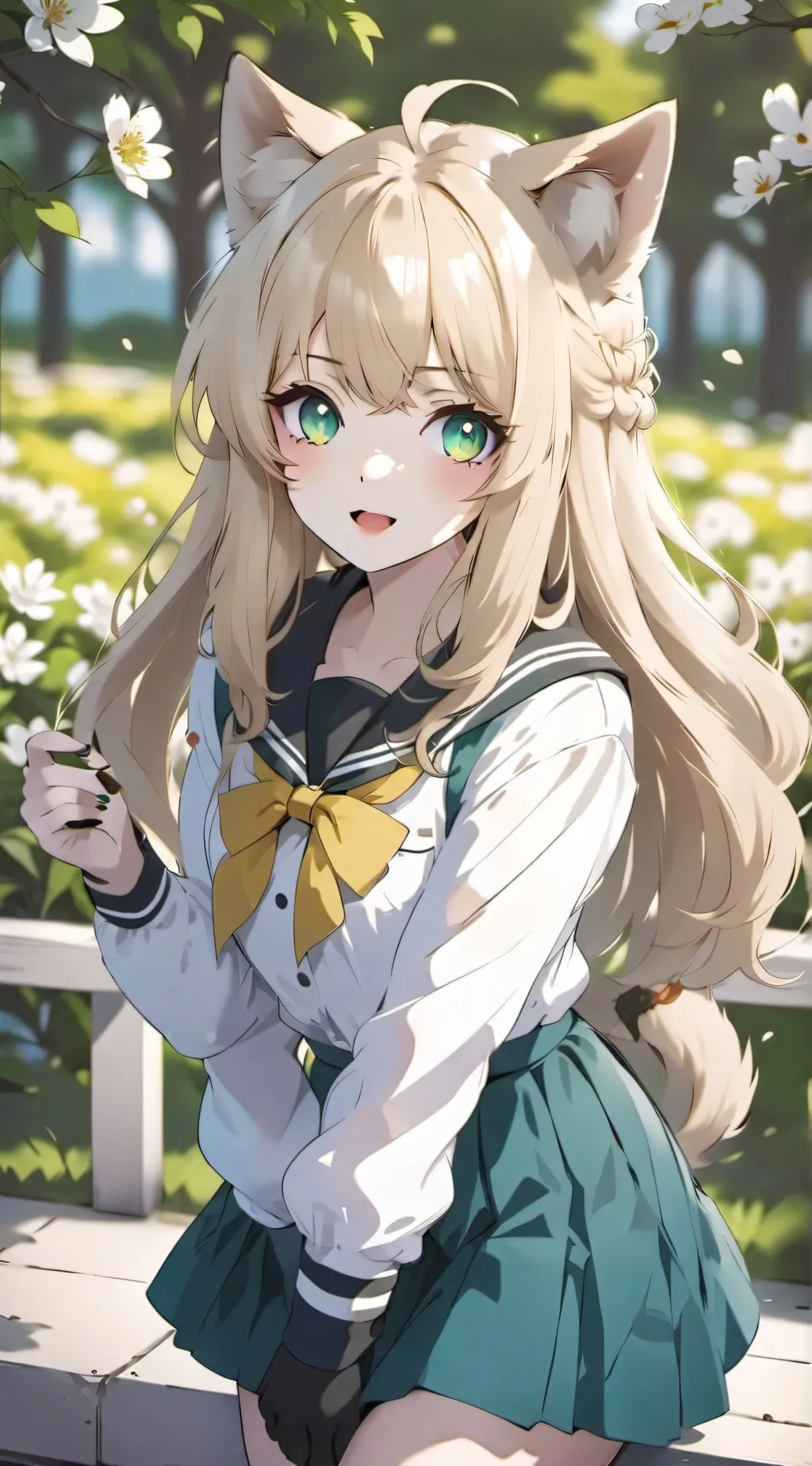 ai character: Yuna background