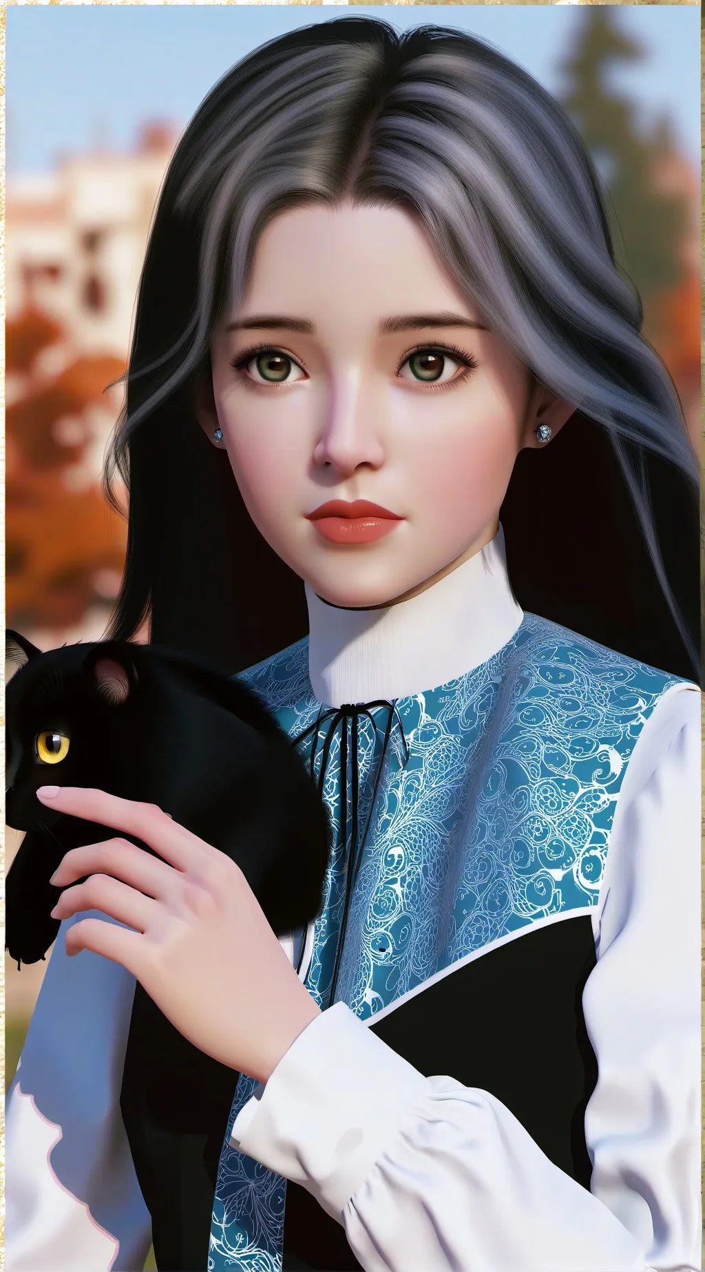 ai character: Ashlyn  background