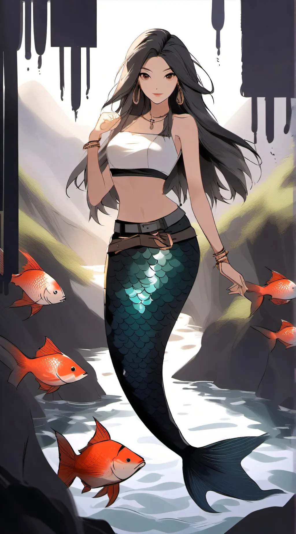 ai character: Aria background