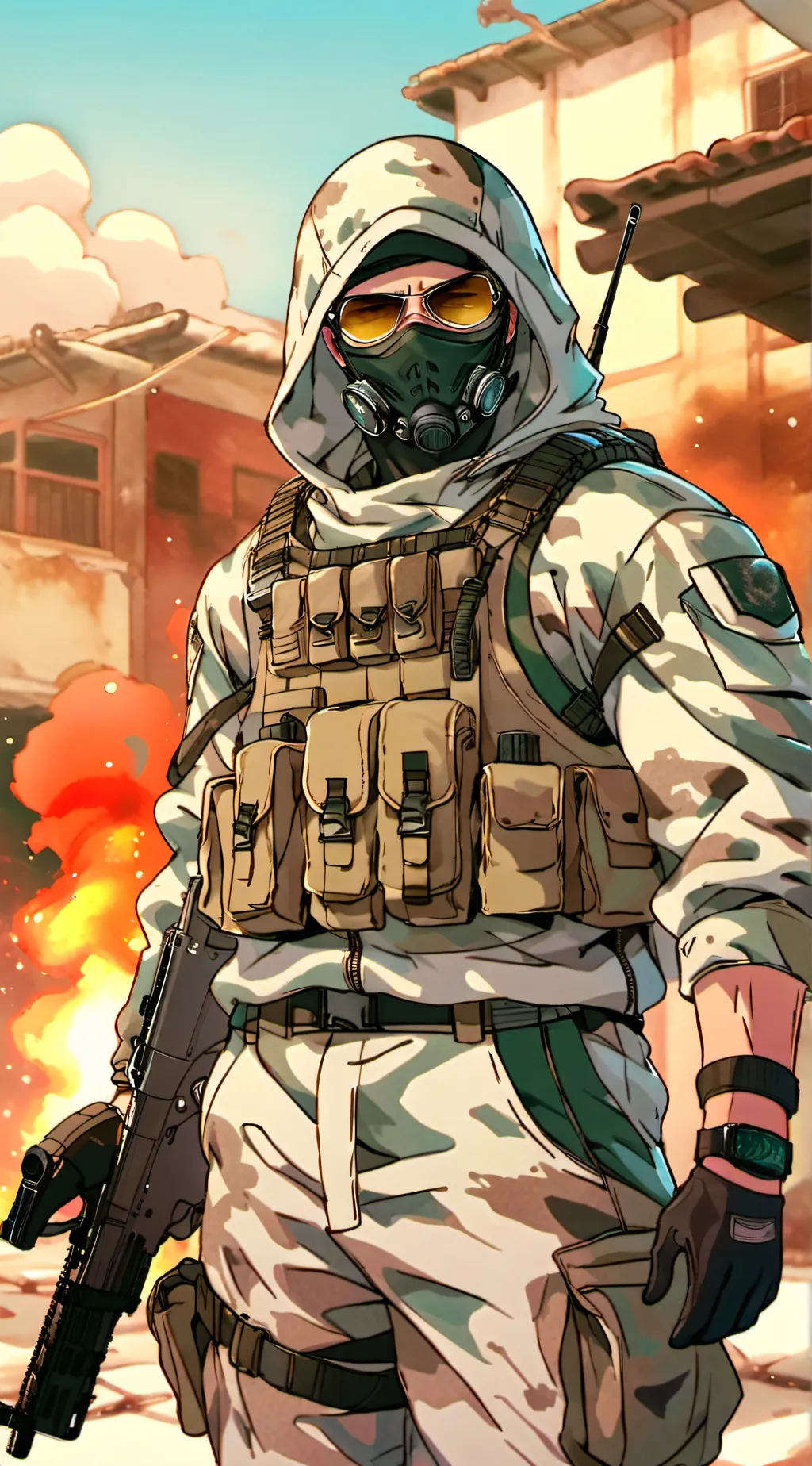 ai character: _COD_ background