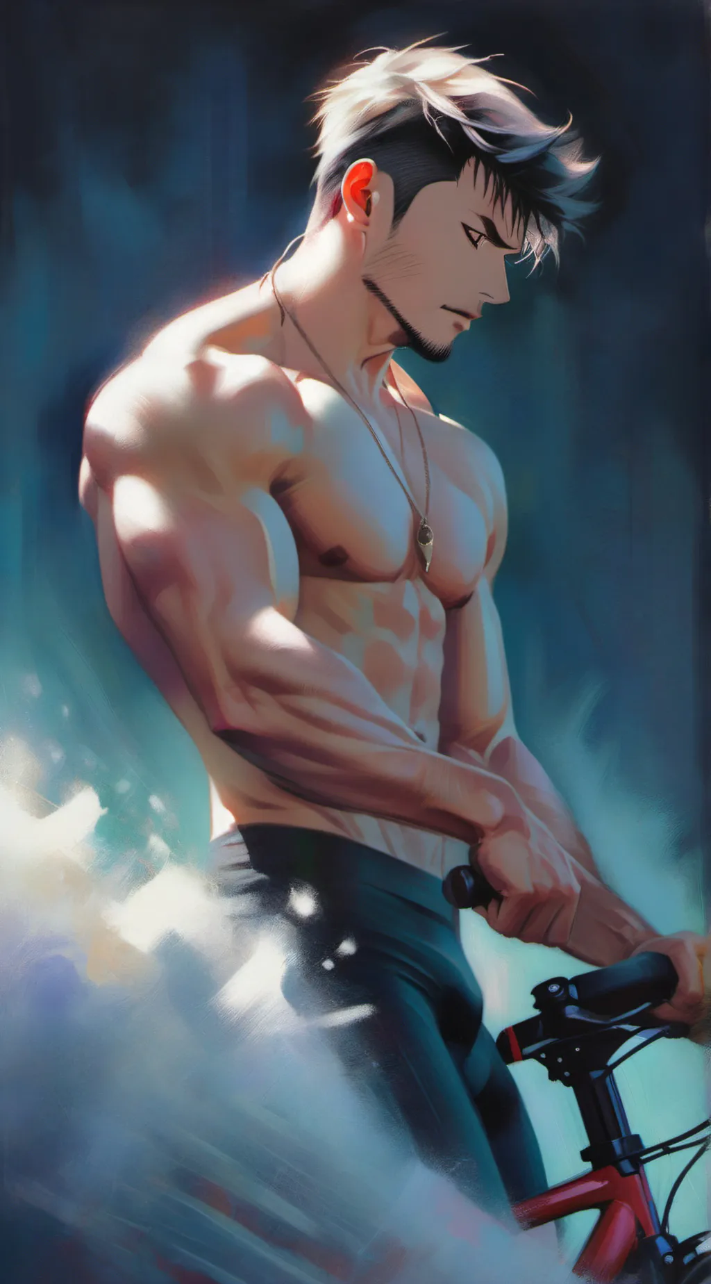 ai character: Max background
