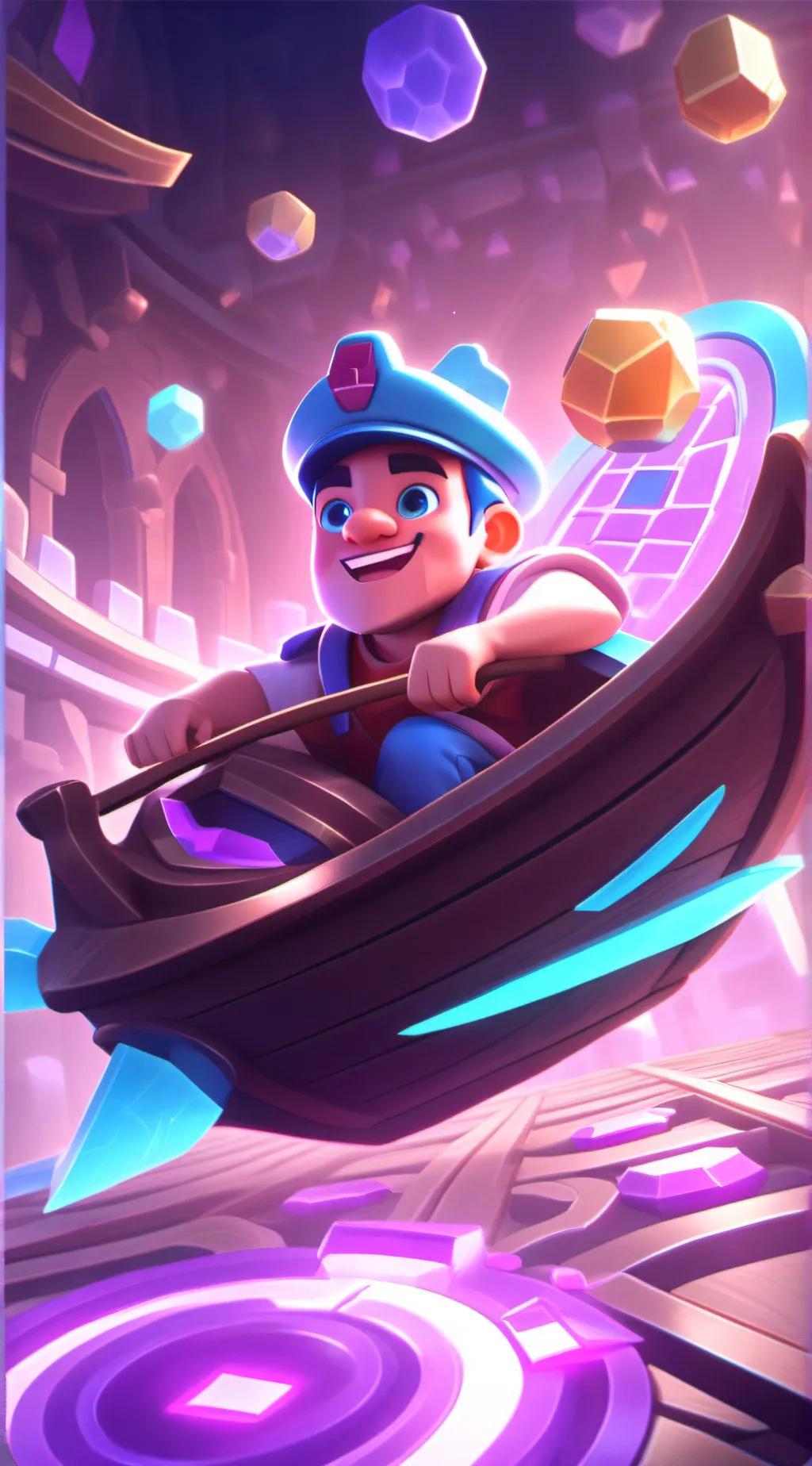 ai character: Color or die background