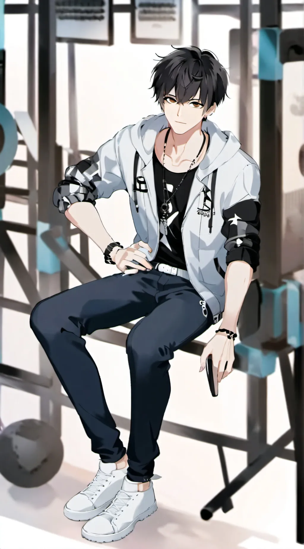 ai character: Ethan background