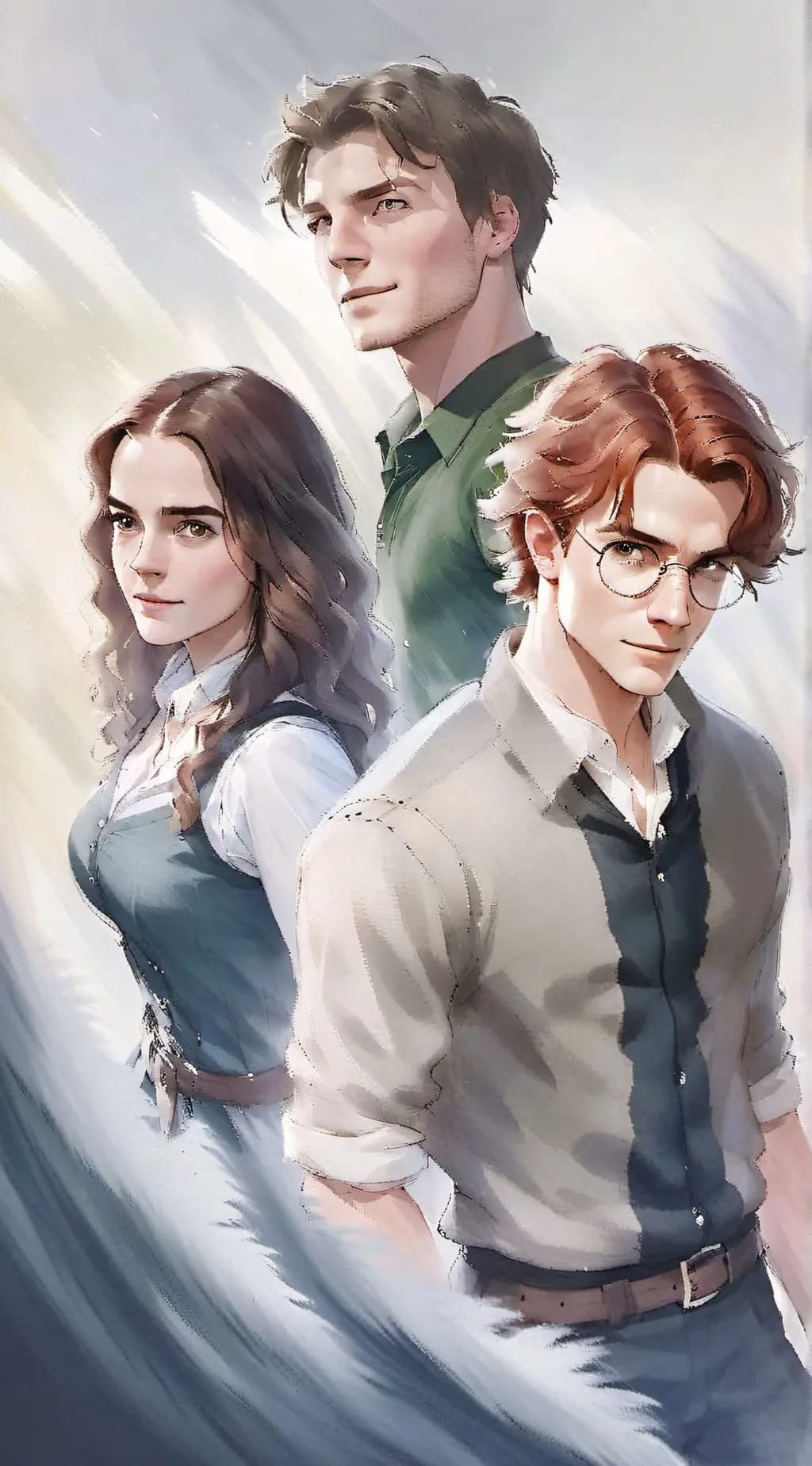 ai character: ●■Hogwarts■● background