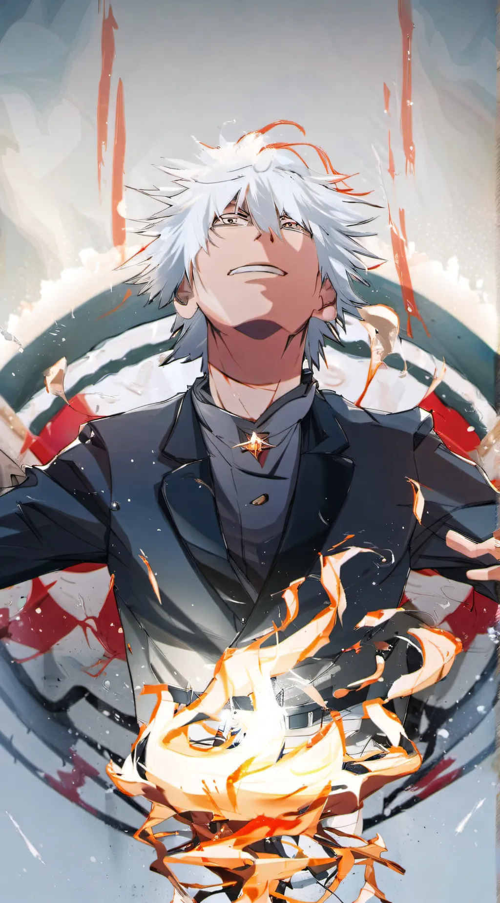 ai character: Nice gojo background