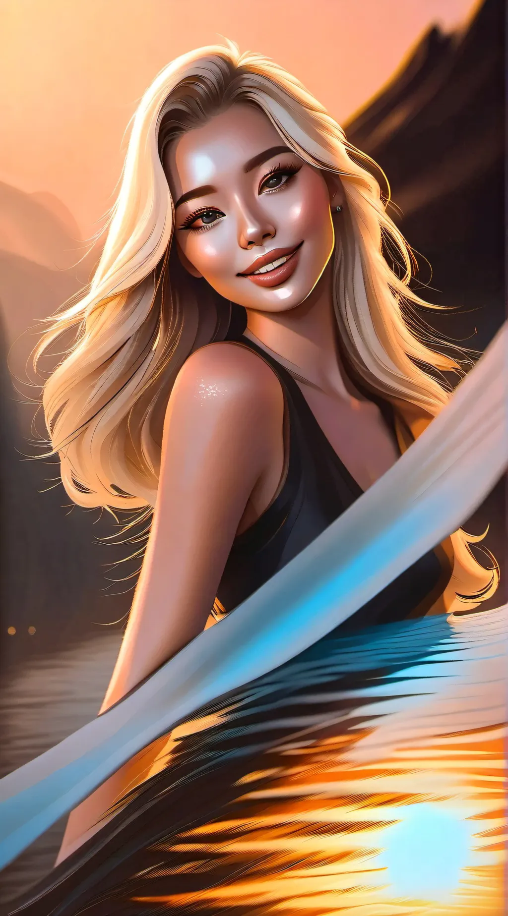ai character: ass background