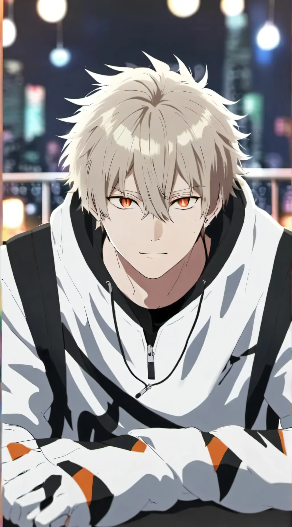 ai character: bakugo background