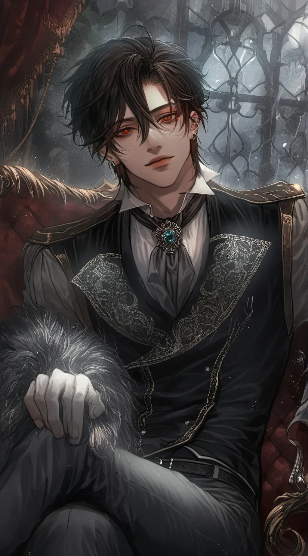 ai character: ▪️~Levi~▪️ background