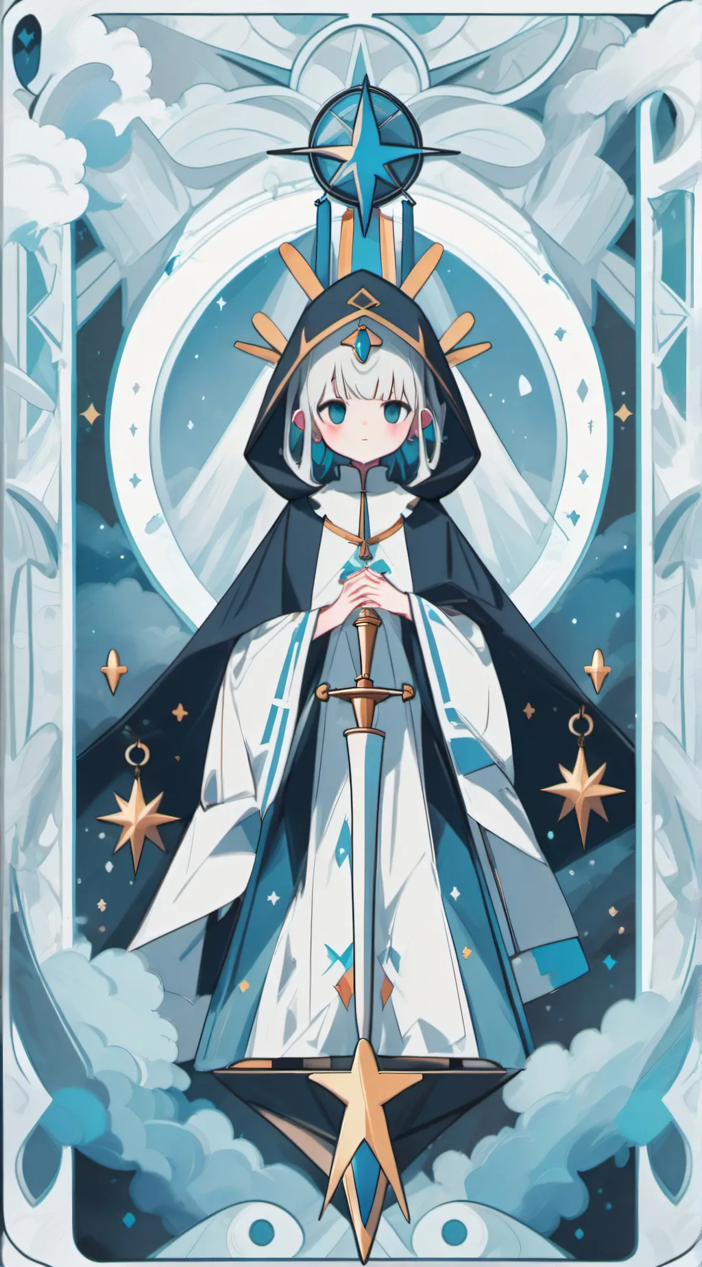 ai character: Hairdresser  background