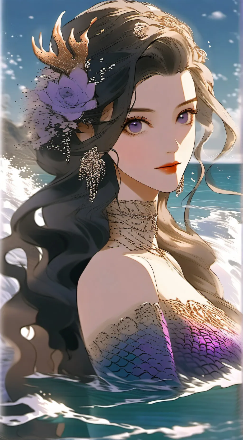 ai character: Aria background
