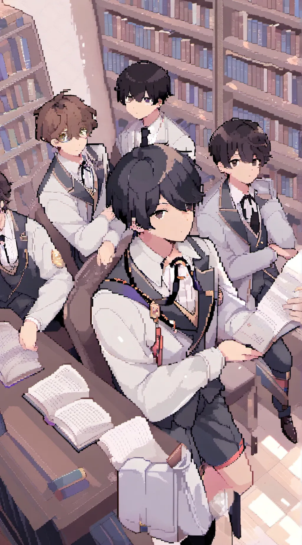 ai character: Enhypen background